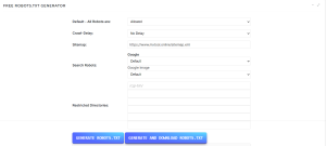 Free Robots.txt Generator