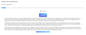 Lorem Ipsum Generator